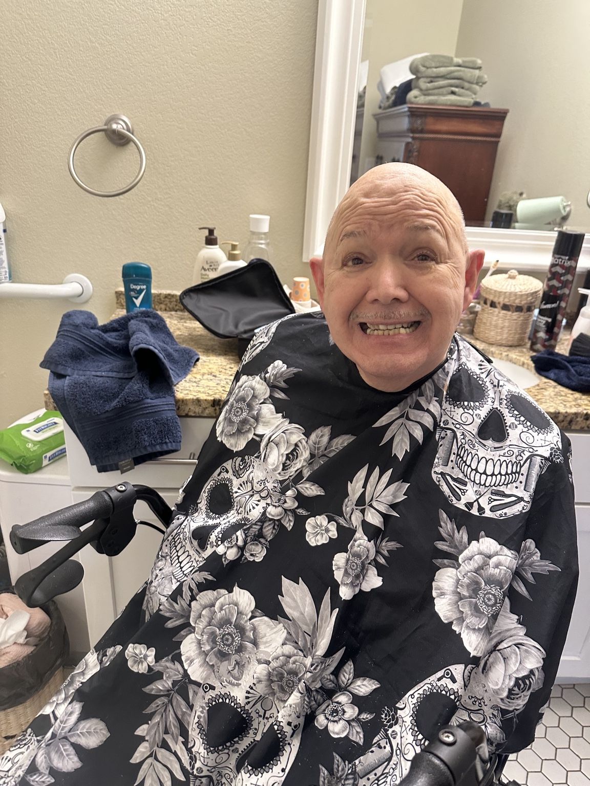 Portrait after a haircut